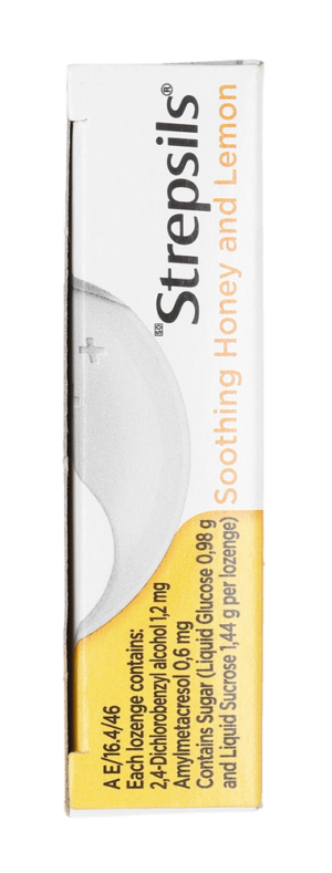Strepsils Soothing Honey & Lemon Lozenges 24pk