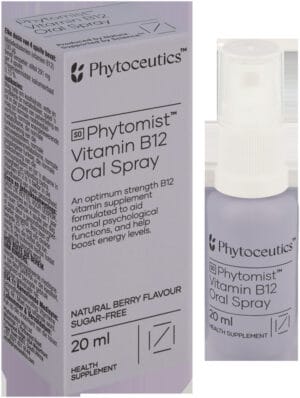 Phytoceutics Phytomist Berry Flavour Vitamin B12 Oral Spray 20ml