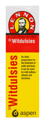Lennon Witdulsies Mixture Traditional Cold and Fever Remedy 20ml