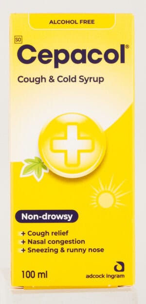 Cepacol Non-Drowsy Cough & Cold Syrup 100ml