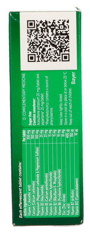 Berocca Performance Orange Flavour Effervescent Tablets 20pk