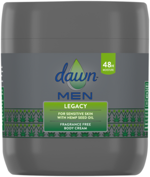 Dawn Men Legacy Fragrance Free Body Cream 400ml