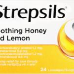 Strepsils Soothing Honey & Lemon Lozenges 24pk