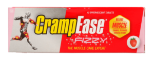 Crampease Strawberry Fizzy Effervescent Tablets 10pk