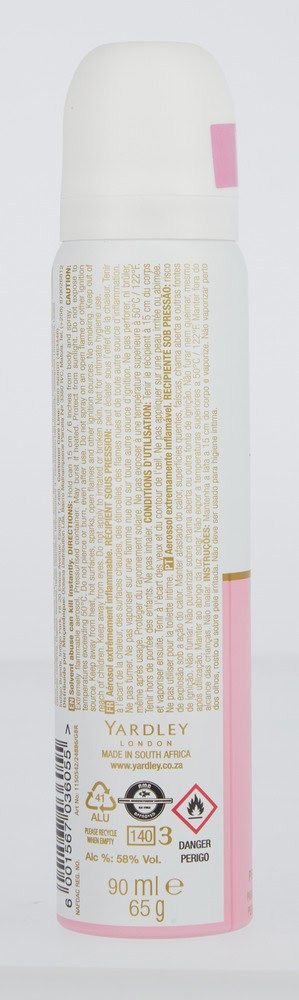 Yardley White Satin Perfume Body Spray 90ml