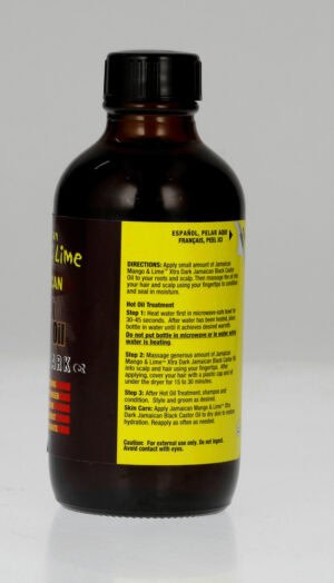 Jamaican Mango & Lime Extra Dark Black Castor Oil 118ml