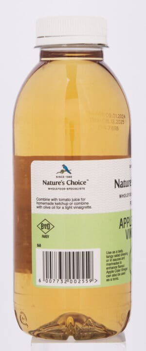 Nature's Choice Filtered Apple Cider Vinegar 500ml