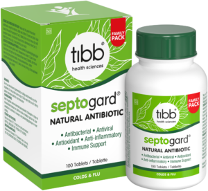 Tibb Septogard Natural Antibiotic Tablets 100pk