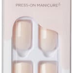 Impress Point Pink Color Press-On Manicure 30pk