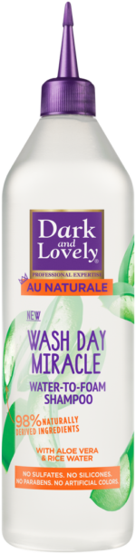 Dark And Lovely Au Naturale Wash Day Miracle Water-to-Foam Shampoo 500ml
