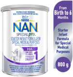 Nestlé NAN Specialpro Stage 1 HA Starter Infant Formula for Special Medical Purposes 800g