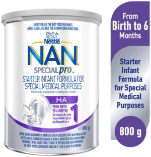 Nestlé NAN Specialpro Stage 1 HA Starter Infant Formula for Special Medical Purposes 800g