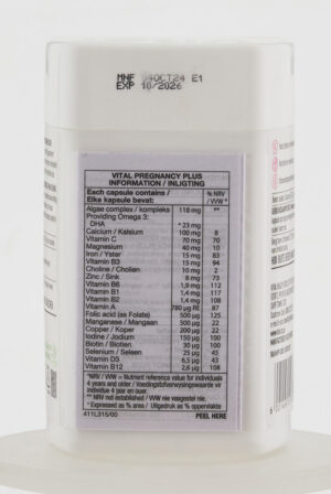Vital Multitime Pregnancy+ 3-in-1 Multivit, Mineral & Omega Vege Capsules 30pk