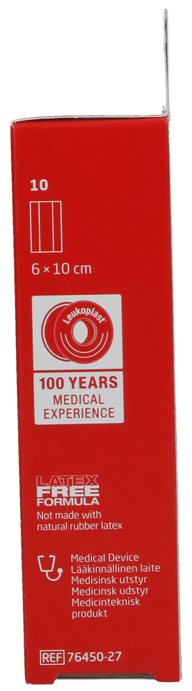 Leukoplast Soft White Adhesive Wound Dressings 10pk