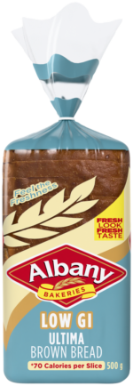 Albany Ultima Kilojoule Controlled Brown Bread 500g