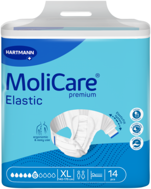 Molicare Extra Large Premium Elastic Incontinence Diaper 14pk