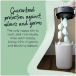 Tommee Tippee Twist & Click Nappy Disposable Bin Refill 3pk