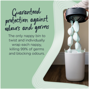 Tommee Tippee Twist & Click Nappy Disposable Bin Refill 3pk