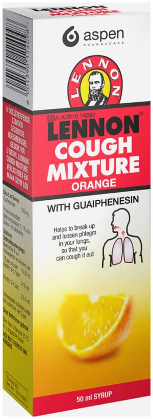 Lennon Orange Cough Mixture 50ml