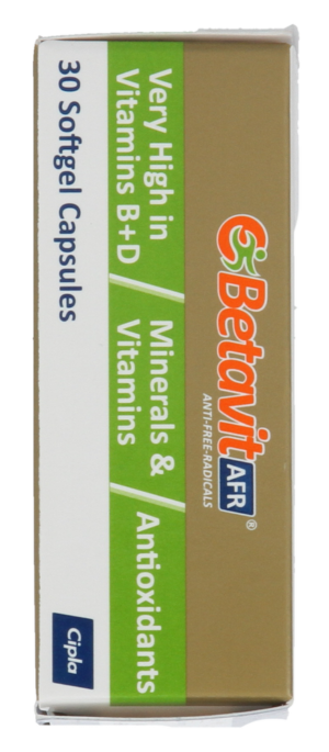 Betavit AFR Daily Supplement Softgel Capsules 30pk
