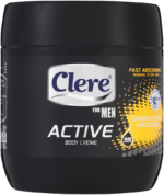 Clere FOR MEN Ginseng Ultra Energising Active Body Crème 450ml
