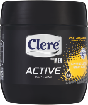 Clere FOR MEN Ginseng Ultra Energising Active Body Crème 450ml