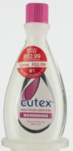Cutex Nourishing Nail Polish Remover 2 x 100ml
