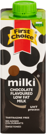 First Choice Milki Chocolate Flavoured Low Fat Milk 250ml