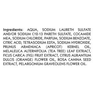 LUX Botanicals Fig Extract and Geranium Oil Moisturizing Body Wash 400ml