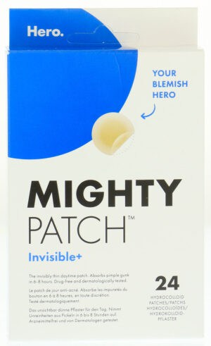 Hero Mighty Patch Invisible+ Hydrocolloid Patches 24pk
