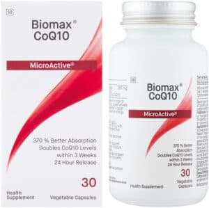 Coyne Healthcare Biomax CoQ10 MicroActive Vegetable Capsules 30pk