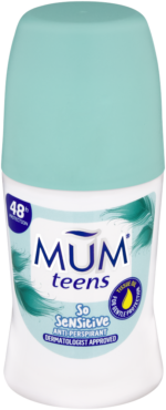 MUM Teens So Sensitive Anti-Perspirant Roll-On 50ml