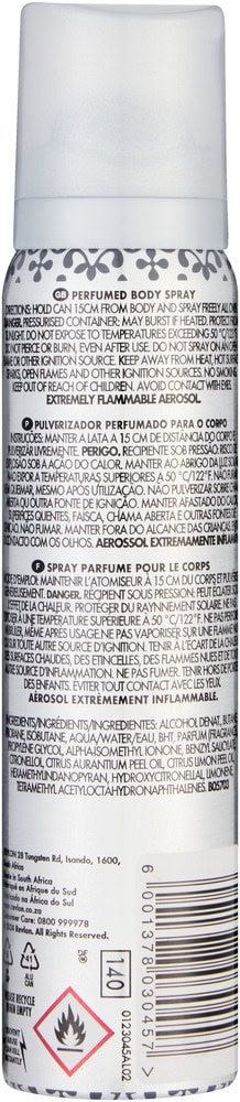 Revlon Charlie Silver Perfumed Body Spray 90ml