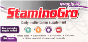 Staminogro Daily Multivitamin Supplement Tablets 120pk