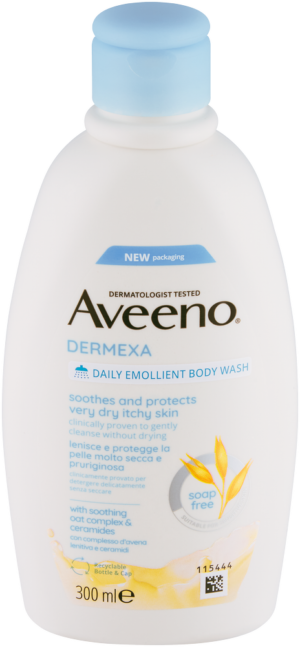 Aveeno Dermexa Daily Emollient Body Wash 300ml