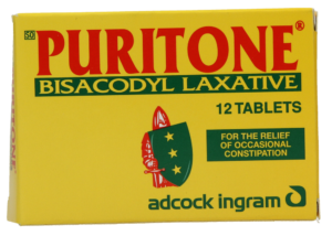 Puritone Bisacodyl Laxative Tablets 12pk