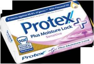 Protex Plus Moisture Lock Sensitive Antigerm Bar Soap 150g
