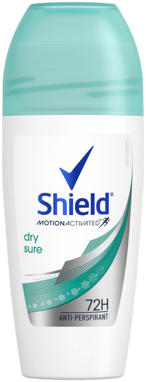 image-0 Shield Women Dry Sure Antiperspirant Roll-On Deodorant 50ml