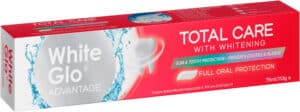 White Glo Advantage Total Care Toothpaste 75ml