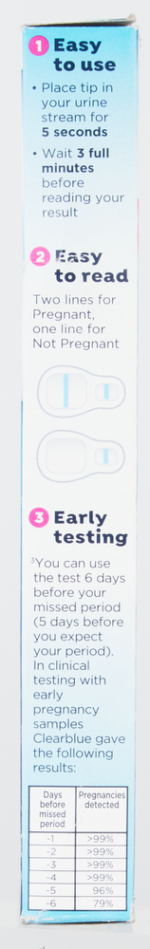 Clearblue Ultra Early Pregnancy Test 1s