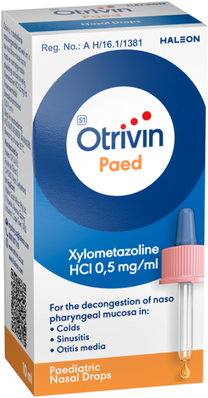 Otrivin Paed Paediatric Nasal Drops 10ml