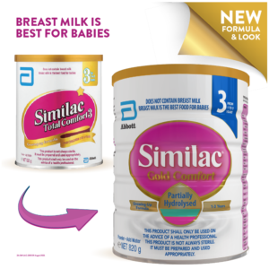 Similac Gold Comfort 3 Growing-Up Formula 820g
