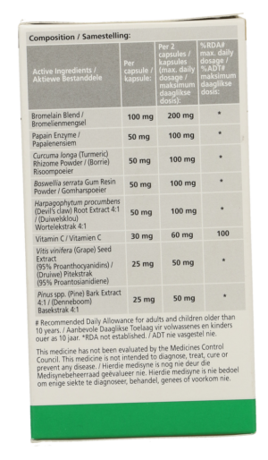 Osteoeze Gout Symptom Support Capsules 60pk