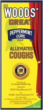 Woods' Great Peppermint Cure Cough Syrup 100ml