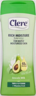 Clere Avocado Milk Rich Moisture Body Lotion 400ml