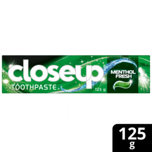 Closeup Menthol Fresh Whitening Gel Toothpaste 125g