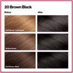 Revlon Colorsilk Brown Black Beautiful Color Permanent Hair Colour 1s
