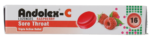 Andolex-c Raspberry Sore Throat Lozenges 16pk
