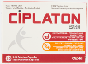 Ciplaton Multivitamin Capsules 30s