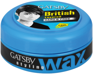 Gatsby British Layered Hard & Free Styling Wax 75g